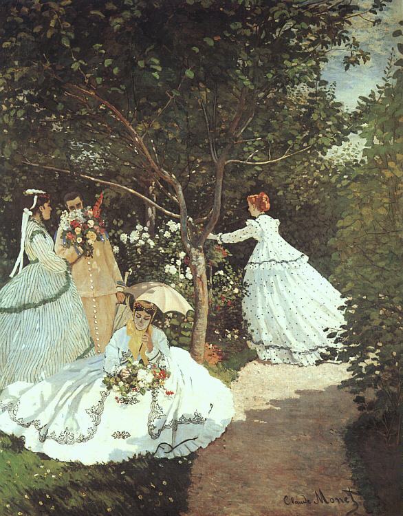 Claude Monet The women in the Garden